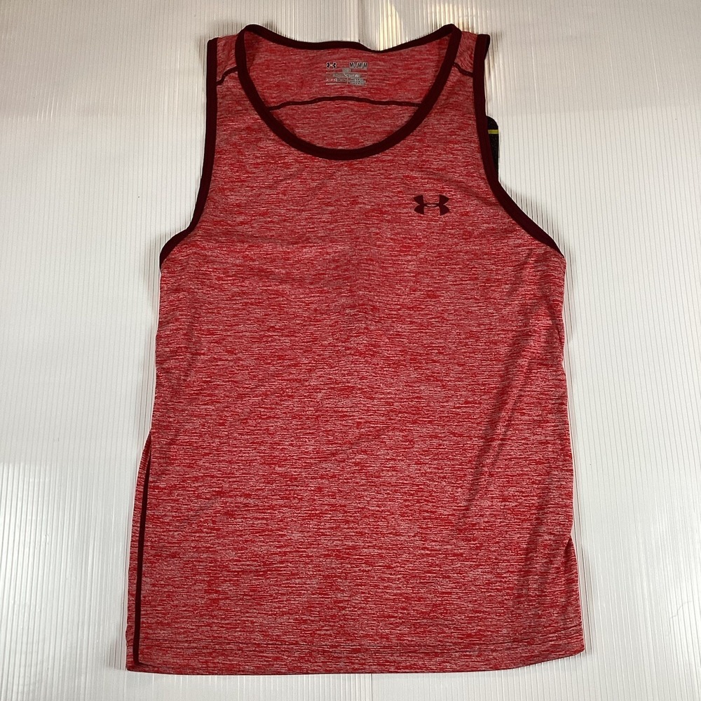 Under Armour Womens Tank Top Shirt Top Size M Stretch Casual Comfort Soft